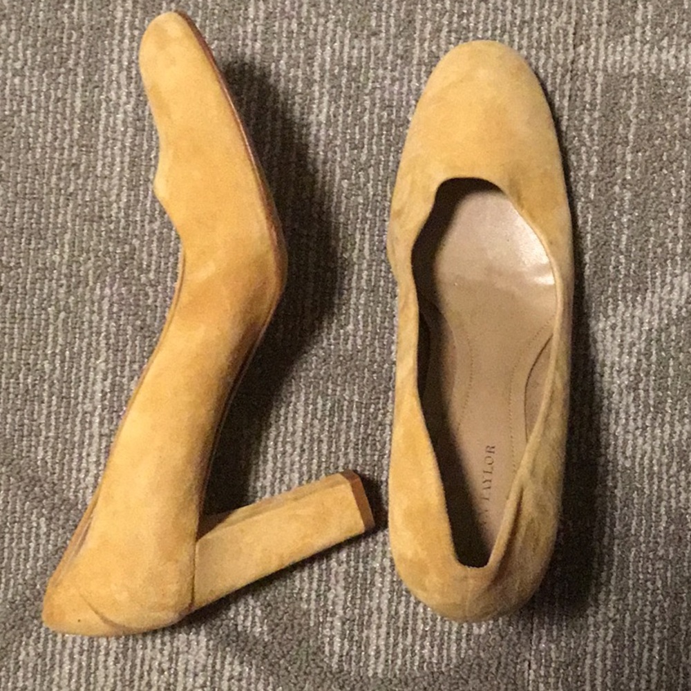 Yellow heels